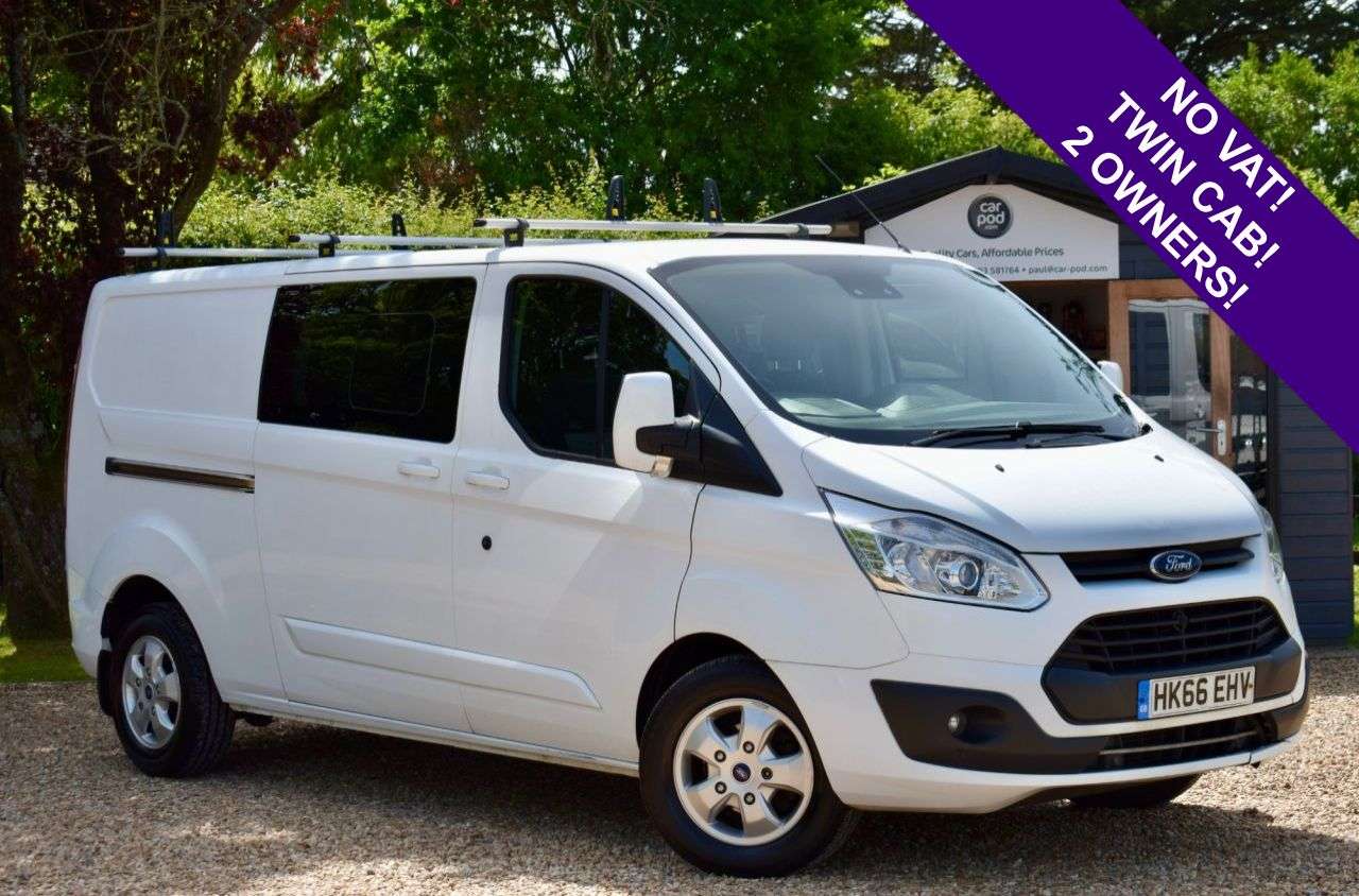 A 2016 FORD TRANSIT CUSTOM 2.0 TDCi 290 Limited Panel Van 5dr Diesel Manual L2 H2 (170 g/km, 128 bhp) A 2016 FORD TRANSIT CUSTOM 2.0 TDCi 290 Limited Panel Van 5dr Diesel Manual L2 H2 (170 g/km, 128 bhp)
