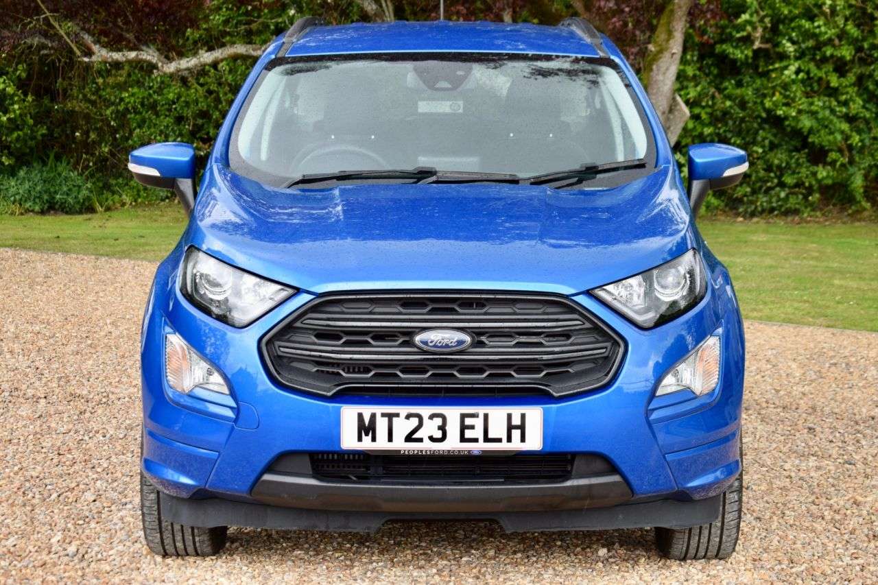 A 2023 FORD ECOSPORT 1.0T EcoBoost GPF ST-Line SUV 5dr Petrol Manual Euro 6 (s/s) (125 ps) LOWER A 2023 FORD ECOSPORT 1.0T EcoBoost GPF ST-Line SUV 5dr Petrol Manual Euro 6 (s/s) (125 ps) LOWER