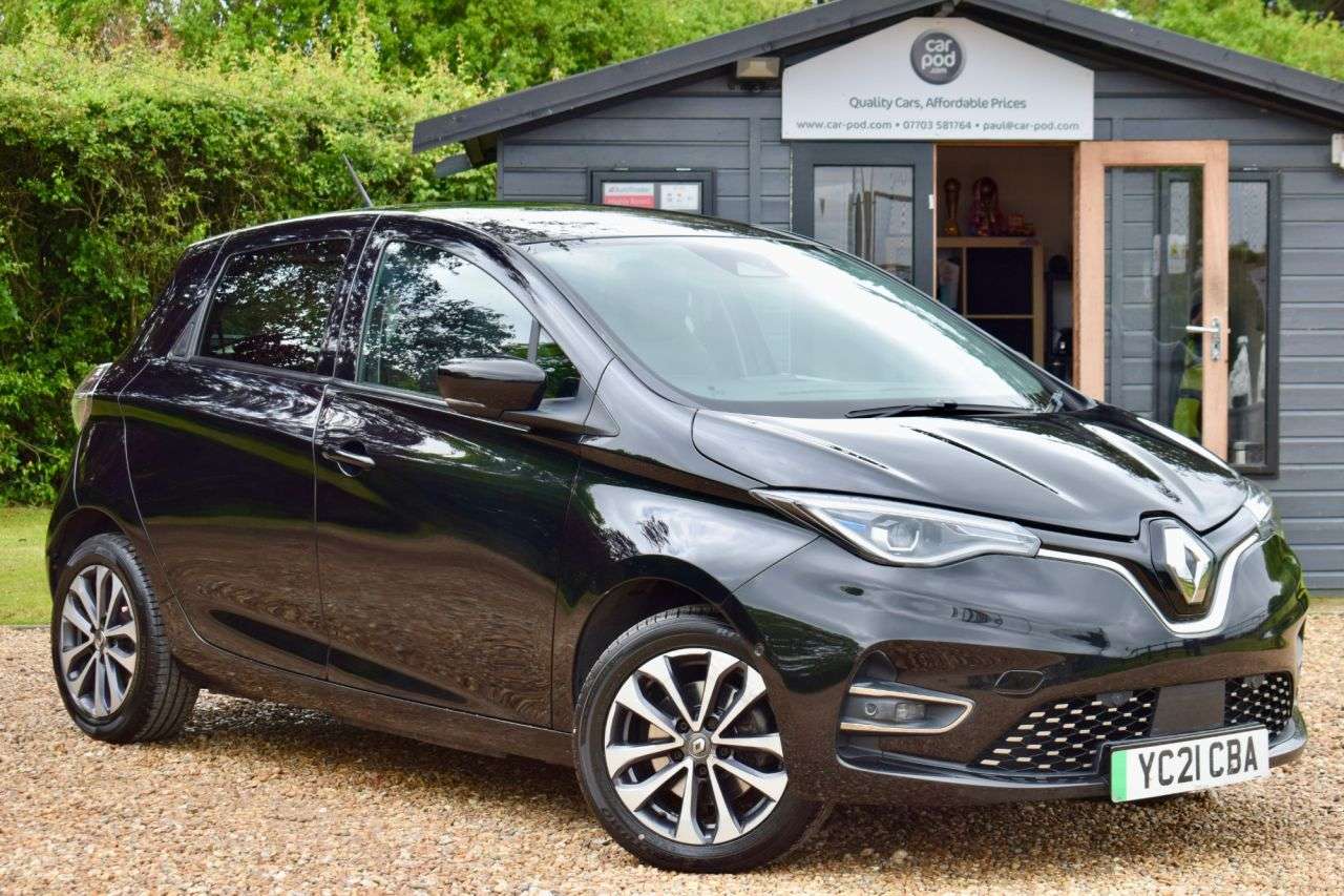 A 2021 RENAULT ZOE R135 EV50 52kWh GT Line Hatchback 5dr Electric Auto (Rapid Charge) (134 bhp A 2021 RENAULT ZOE R135 EV50 52kWh GT Line Hatchback 5dr Electric Auto (Rapid Charge) (134 bhp