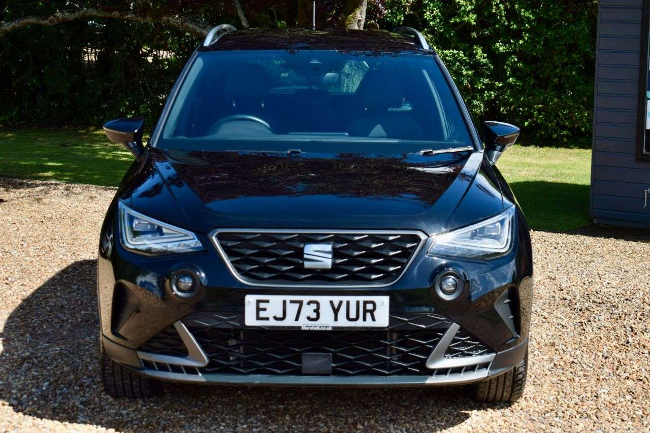 A 2023 SEAT ARONA 1.0 TSI FR Sport SUV 5dr Petrol DSG Euro 6 (s/s) (110 ps) SUPERB CONDITION! A 2023 SEAT ARONA 1.0 TSI FR Sport SUV 5dr Petrol DSG Euro 6 (s/s) (110 ps) SUPERB CONDITION!