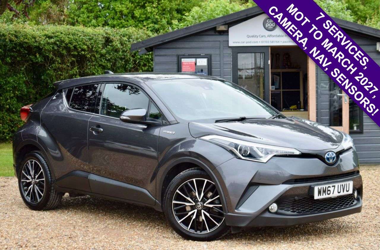 A 2018 TOYOTA C-HR 1.8 VVT-h Excel SUV 5dr Petrol Hybrid CVT Euro 6 (s/s) (122 ps) NAV, CAMERA A 2018 TOYOTA C-HR 1.8 VVT-h Excel SUV 5dr Petrol Hybrid CVT Euro 6 (s/s) (122 ps) NAV, CAMERA