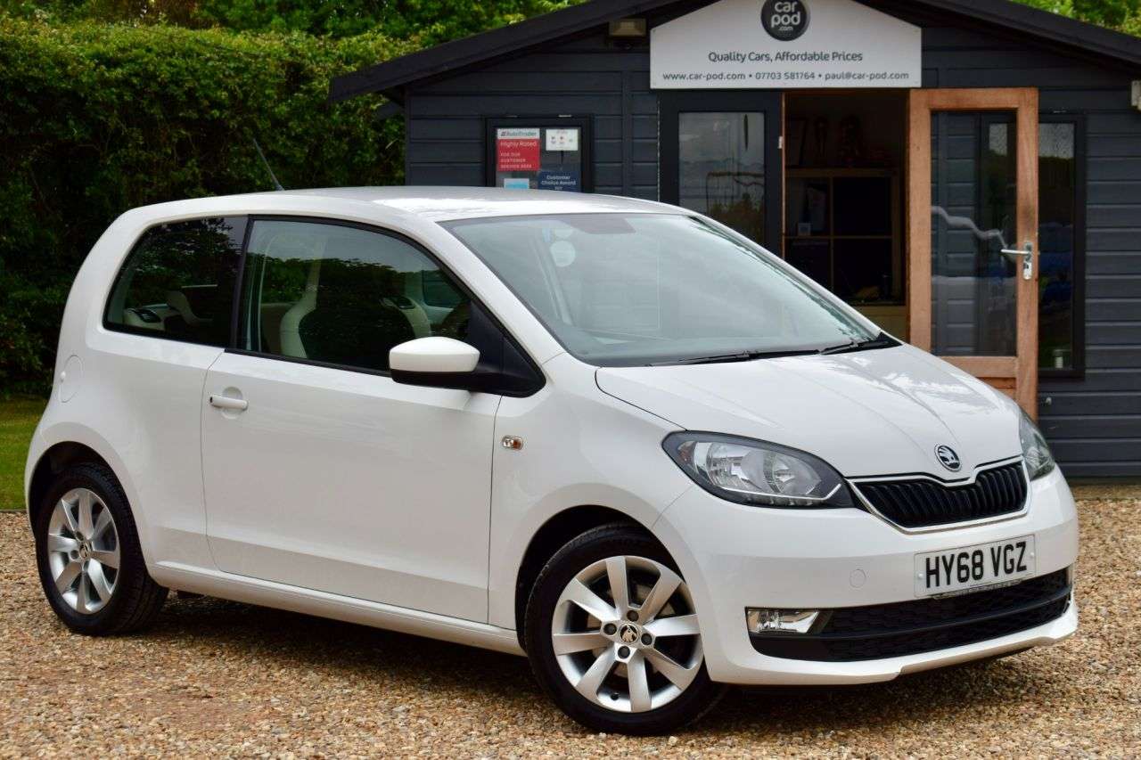 A 2018 SKODA CITIGO 1.0 MPI GreenTech SE L Hatchback 3dr Petrol Manual Euro 6 (s/s) (60 ps) A 2018 SKODA CITIGO 1.0 MPI GreenTech SE L Hatchback 3dr Petrol Manual Euro 6 (s/s) (60 ps)