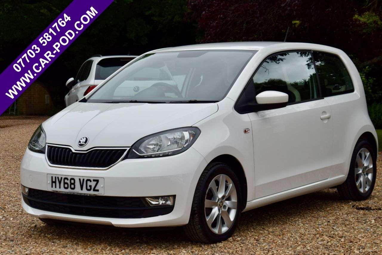 A 2018 SKODA CITIGO 1.0 MPI GreenTech SE L Hatchback 3dr Petrol Manual Euro 6 (s/s) (60 ps) A 2018 SKODA CITIGO 1.0 MPI GreenTech SE L Hatchback 3dr Petrol Manual Euro 6 (s/s) (60 ps)