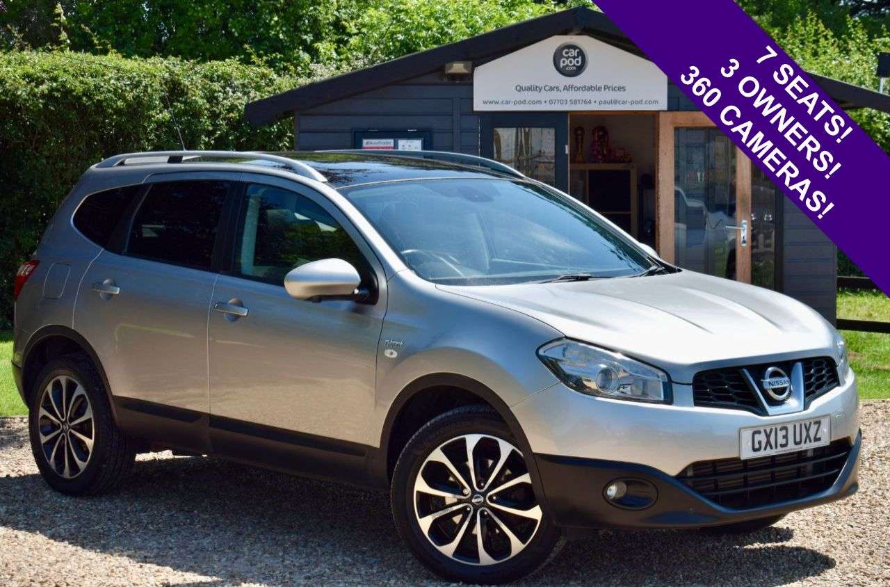 A 2013 NISSAN QASHQAI+2 1.5 dCi n-tec+ SUV 5dr Diesel Manual 2WD Euro 5 (110 ps) 360 CAMERAS, PANOR A 2013 NISSAN QASHQAI+2 1.5 dCi n-tec+ SUV 5dr Diesel Manual 2WD Euro 5 (110 ps) 360 CAMERAS, PANOR