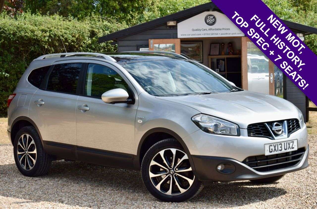 A 2013 NISSAN QASHQAI+2 1.5 dCi n-tec+ SUV 5dr Diesel Manual 2WD Euro 5 (110 ps) 360 CAMERAS, PANOR A 2013 NISSAN QASHQAI+2 1.5 dCi n-tec+ SUV 5dr Diesel Manual 2WD Euro 5 (110 ps) 360 CAMERAS, PANOR