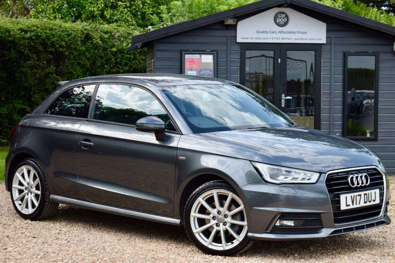A 2017 AUDI A1 1.4 TFSI S line Hatchback 3dr Petrol Manual Euro 6 (s/s) (125 ps) £35 A YEA A 2017 AUDI A1 1.4 TFSI S line Hatchback 3dr Petrol Manual Euro 6 (s/s) (125 ps) £35 A YEA