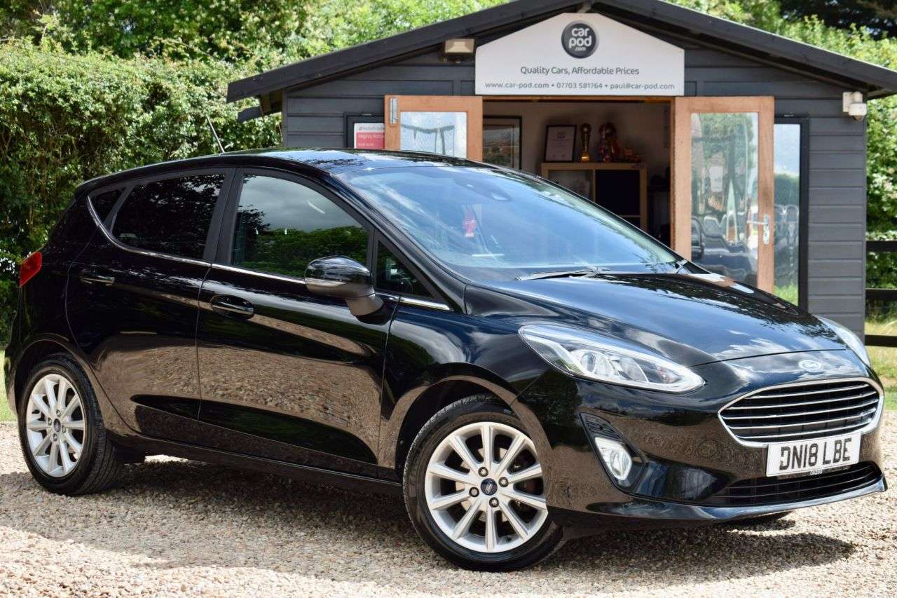 A 2018 FORD FIESTA 1.0T EcoBoost Titanium Hatchback 5dr Petrol Manual Euro 6 (s/s) (125 ps) NE A 2018 FORD FIESTA 1.0T EcoBoost Titanium Hatchback 5dr Petrol Manual Euro 6 (s/s) (125 ps) NE