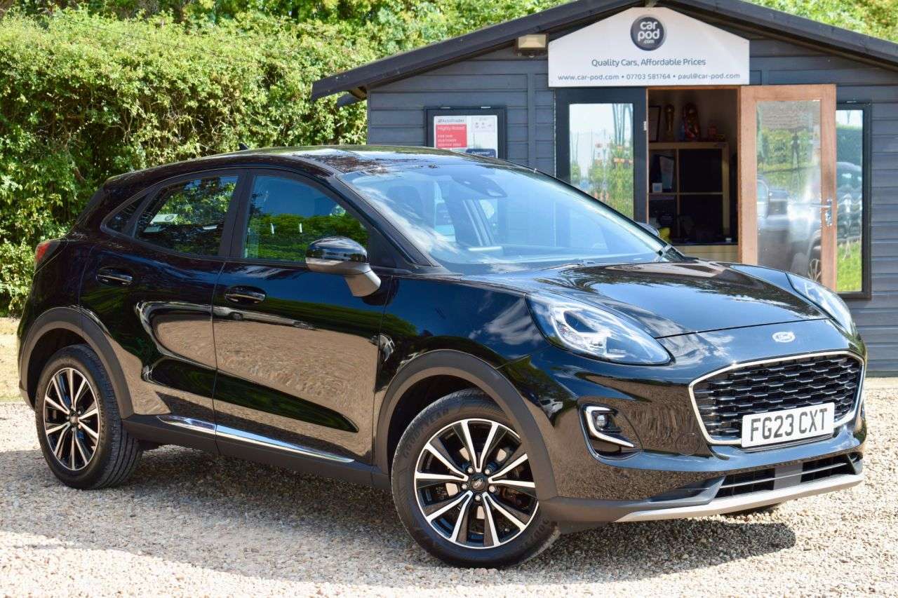A 2023 FORD PUMA 1.0T EcoBoost MHEV Titanium SUV 5dr Petrol Hybrid Manual Euro 6 (s/s) (125 A 2023 FORD PUMA 1.0T EcoBoost MHEV Titanium SUV 5dr Petrol Hybrid Manual Euro 6 (s/s) (125