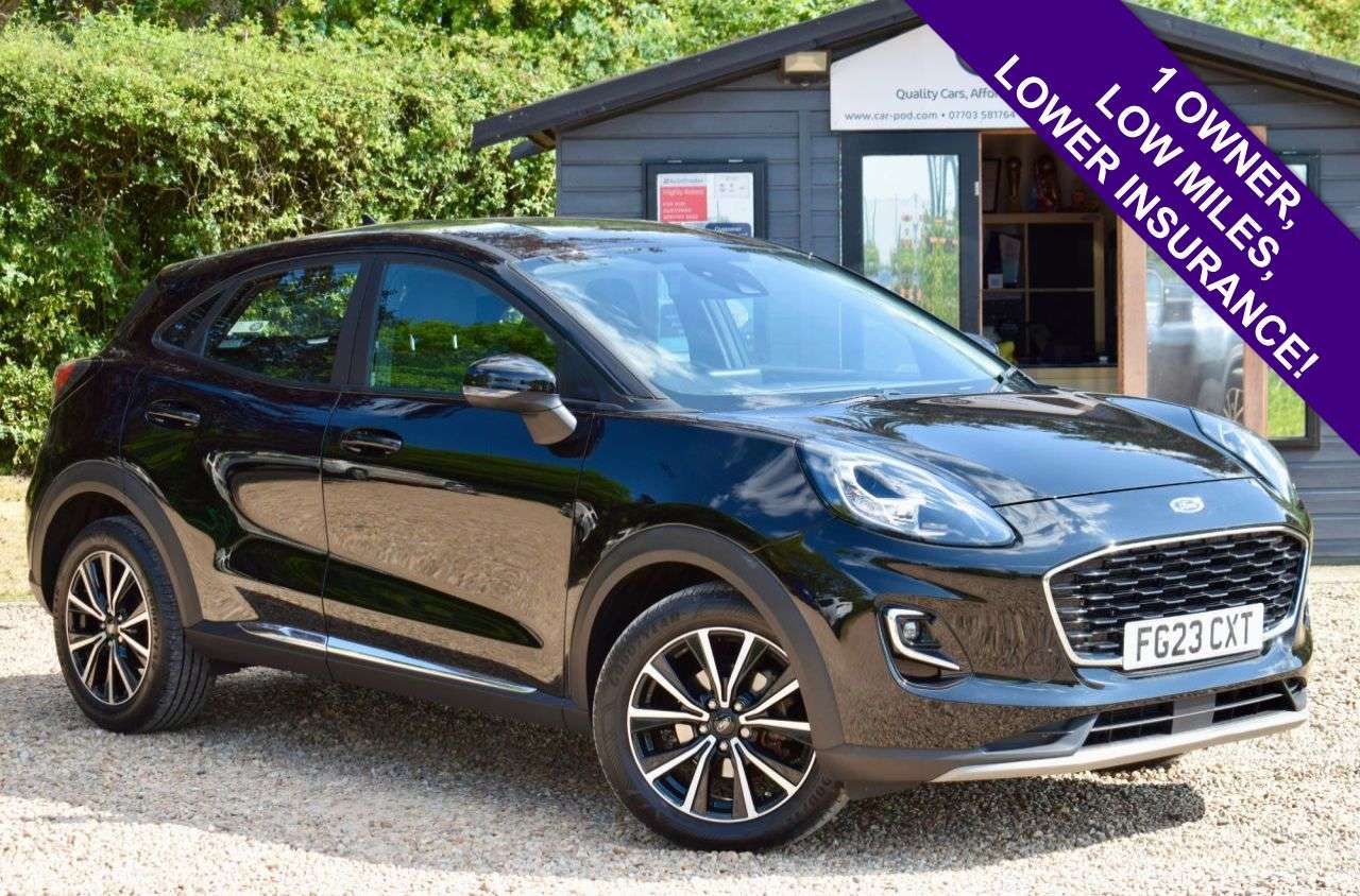 A 2023 FORD PUMA 1.0T EcoBoost MHEV Titanium SUV 5dr Petrol Hybrid Manual Euro 6 (s/s) (125 A 2023 FORD PUMA 1.0T EcoBoost MHEV Titanium SUV 5dr Petrol Hybrid Manual Euro 6 (s/s) (125