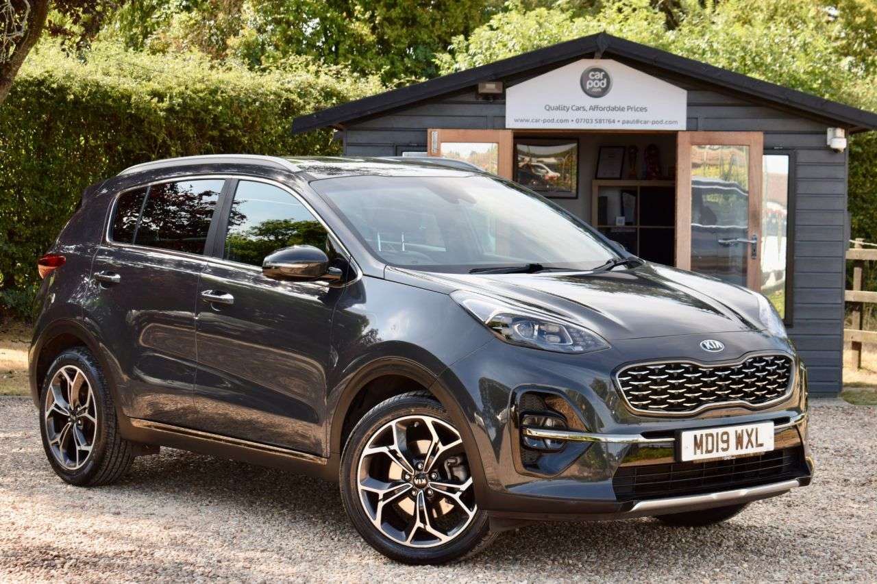 A 2019 KIA SPORTAGE 1.6 T-GDi GT-Line SUV 5dr Petrol Manual Euro 6 (s/s) (174 bhp) SUPERB SPEC A 2019 KIA SPORTAGE 1.6 T-GDi GT-Line SUV 5dr Petrol Manual Euro 6 (s/s) (174 bhp) SUPERB SPEC