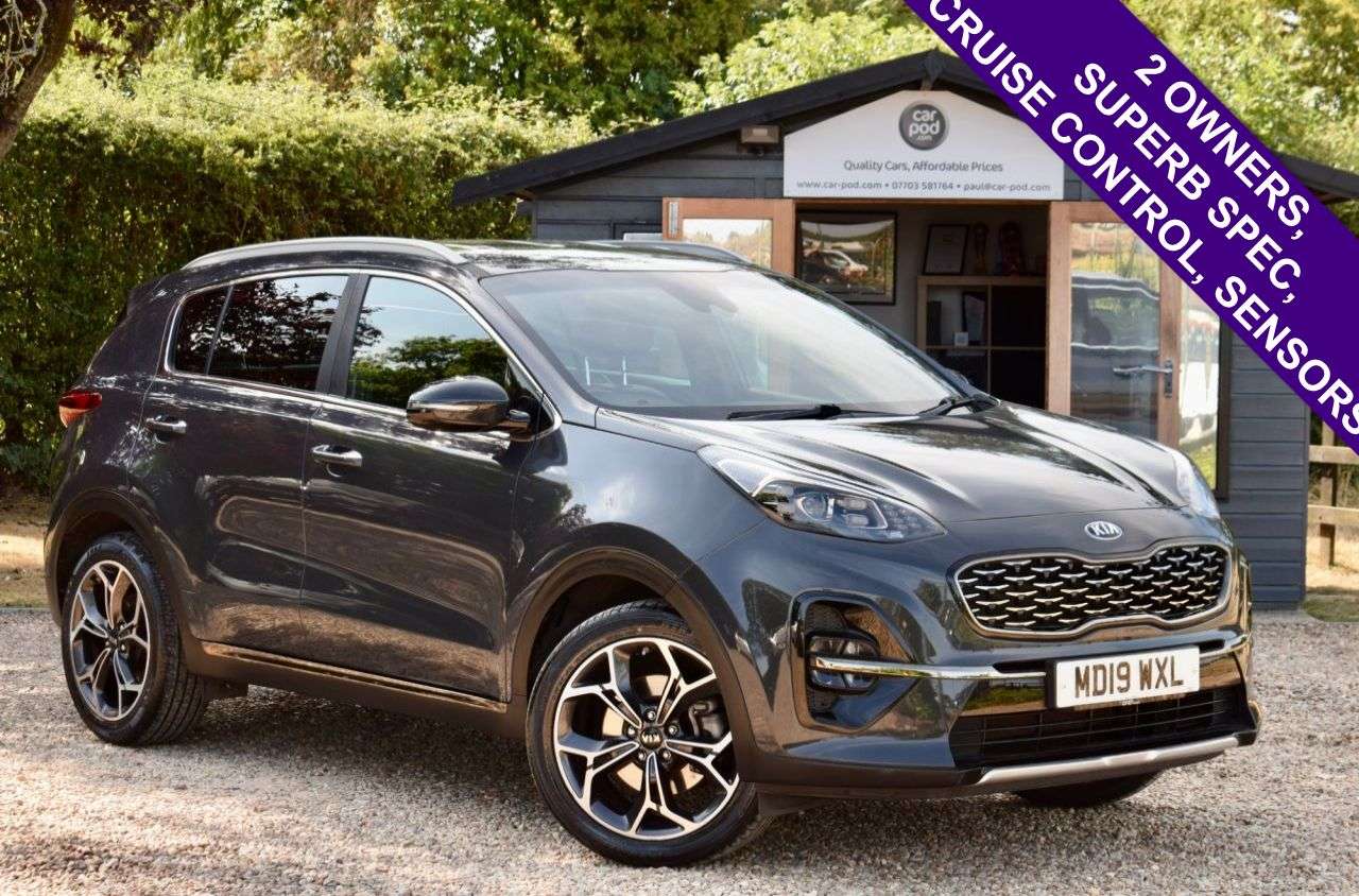 A 2019 KIA SPORTAGE 1.6 T-GDi GT-Line SUV 5dr Petrol Manual Euro 6 (s/s) (174 bhp) SUPERB SPEC A 2019 KIA SPORTAGE 1.6 T-GDi GT-Line SUV 5dr Petrol Manual Euro 6 (s/s) (174 bhp) SUPERB SPEC
