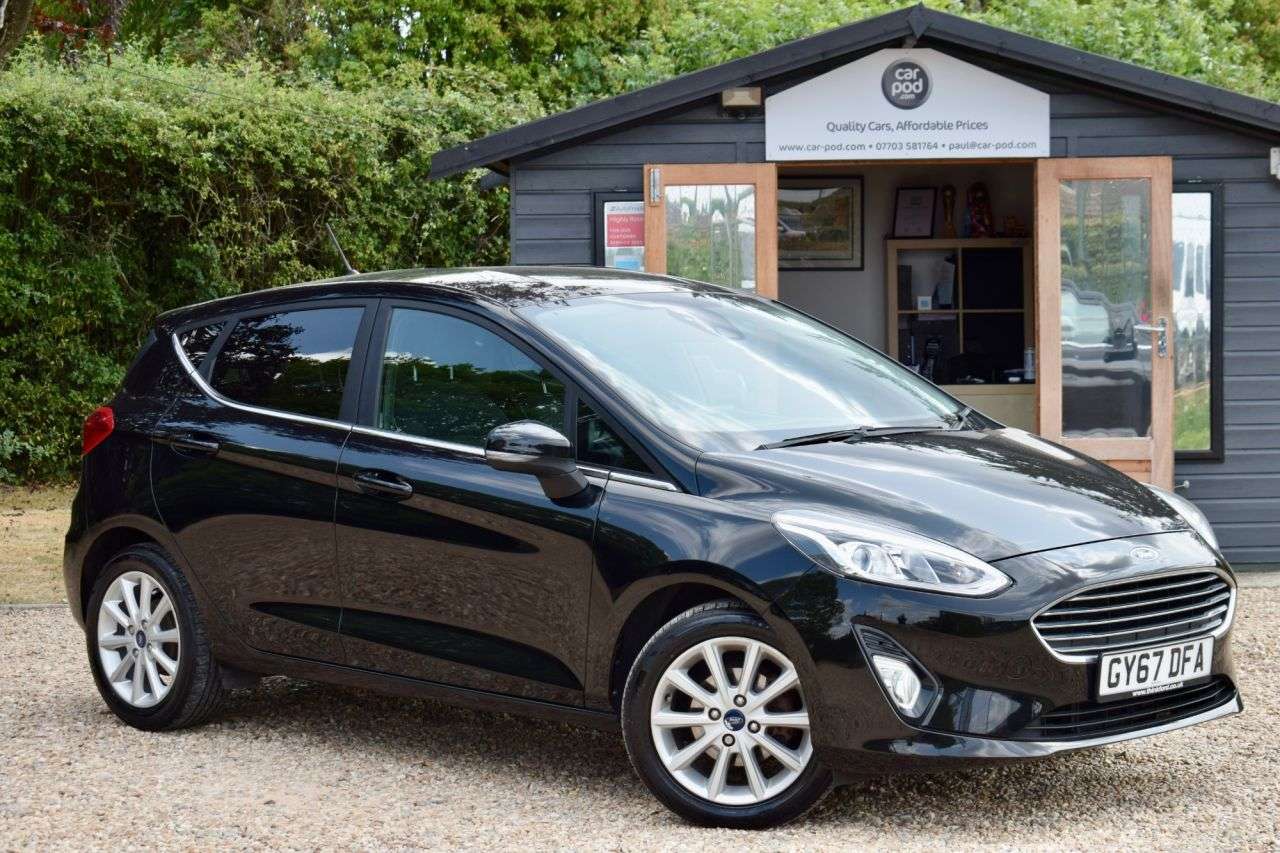 A 2018 FORD FIESTA 1.0T EcoBoost Titanium Hatchback 5dr Petrol Manual Euro 6 (s/s) (100 ps) MO A 2018 FORD FIESTA 1.0T EcoBoost Titanium Hatchback 5dr Petrol Manual Euro 6 (s/s) (100 ps) MO