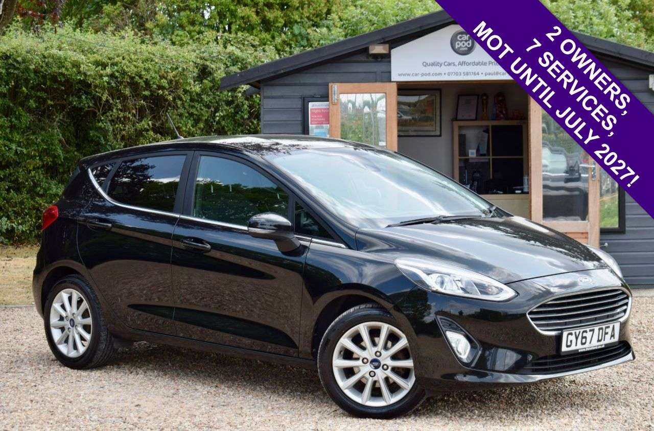 A 2018 FORD FIESTA 1.0T EcoBoost Titanium Hatchback 5dr Petrol Manual Euro 6 (s/s) (100 ps) MO A 2018 FORD FIESTA 1.0T EcoBoost Titanium Hatchback 5dr Petrol Manual Euro 6 (s/s) (100 ps) MO
