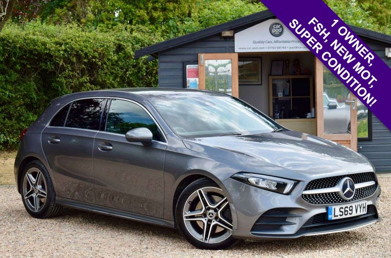 A 2019 MERCEDES-BENZ A CLASS 2.0 A220 AMG Line Hatchback 5dr Petrol 7G-DCT Euro 6 (s/s) (190 ps) FULL SE A 2019 MERCEDES-BENZ A CLASS 2.0 A220 AMG Line Hatchback 5dr Petrol 7G-DCT Euro 6 (s/s) (190 ps) FULL SE