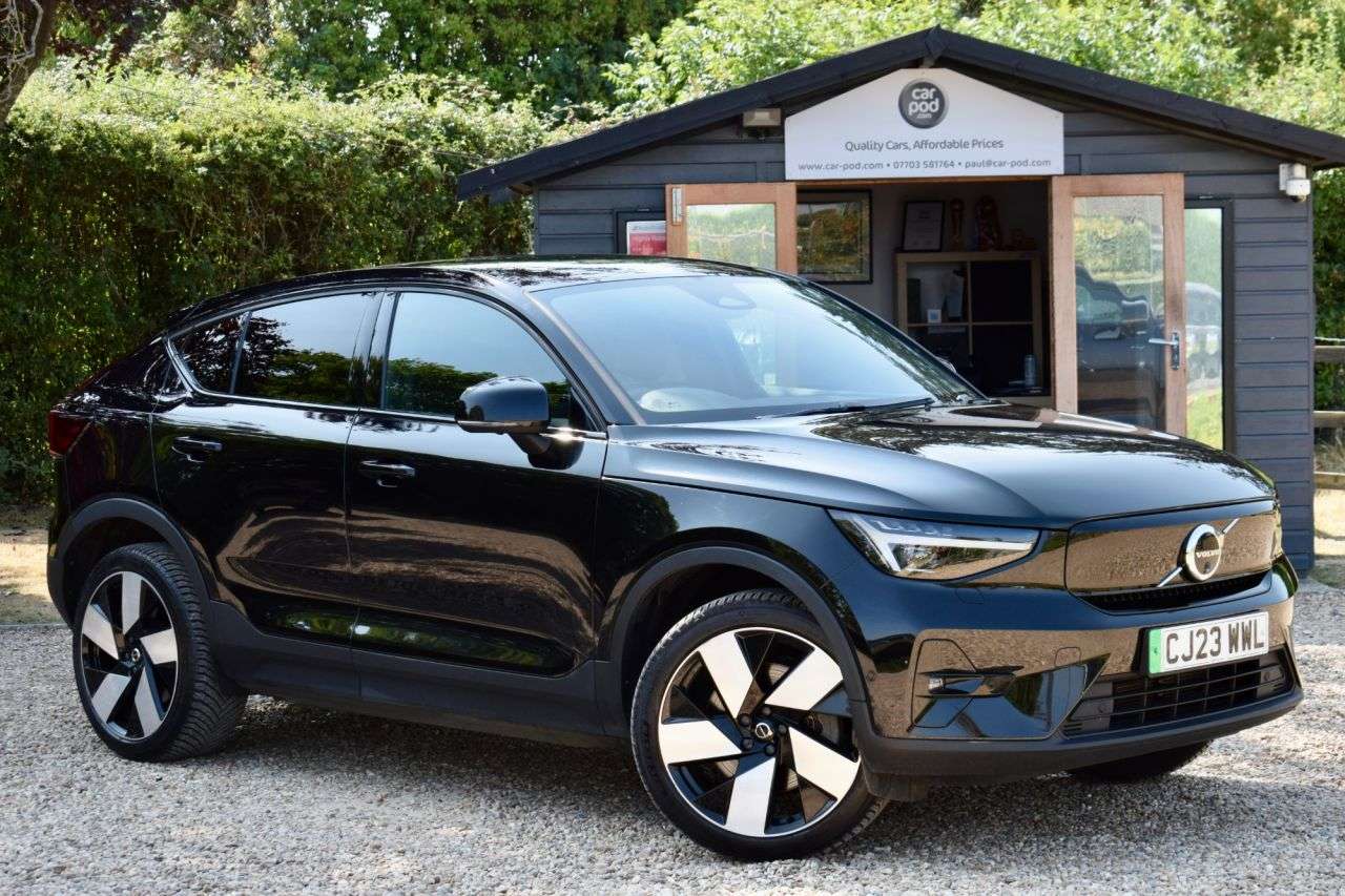 A 2023 VOLVO C40 Twin Recharge 82kWh Ultimate SUV 5dr Electric Auto AWD (408 ps) SUPERB COND A 2023 VOLVO C40 Twin Recharge 82kWh Ultimate SUV 5dr Electric Auto AWD (408 ps) SUPERB COND