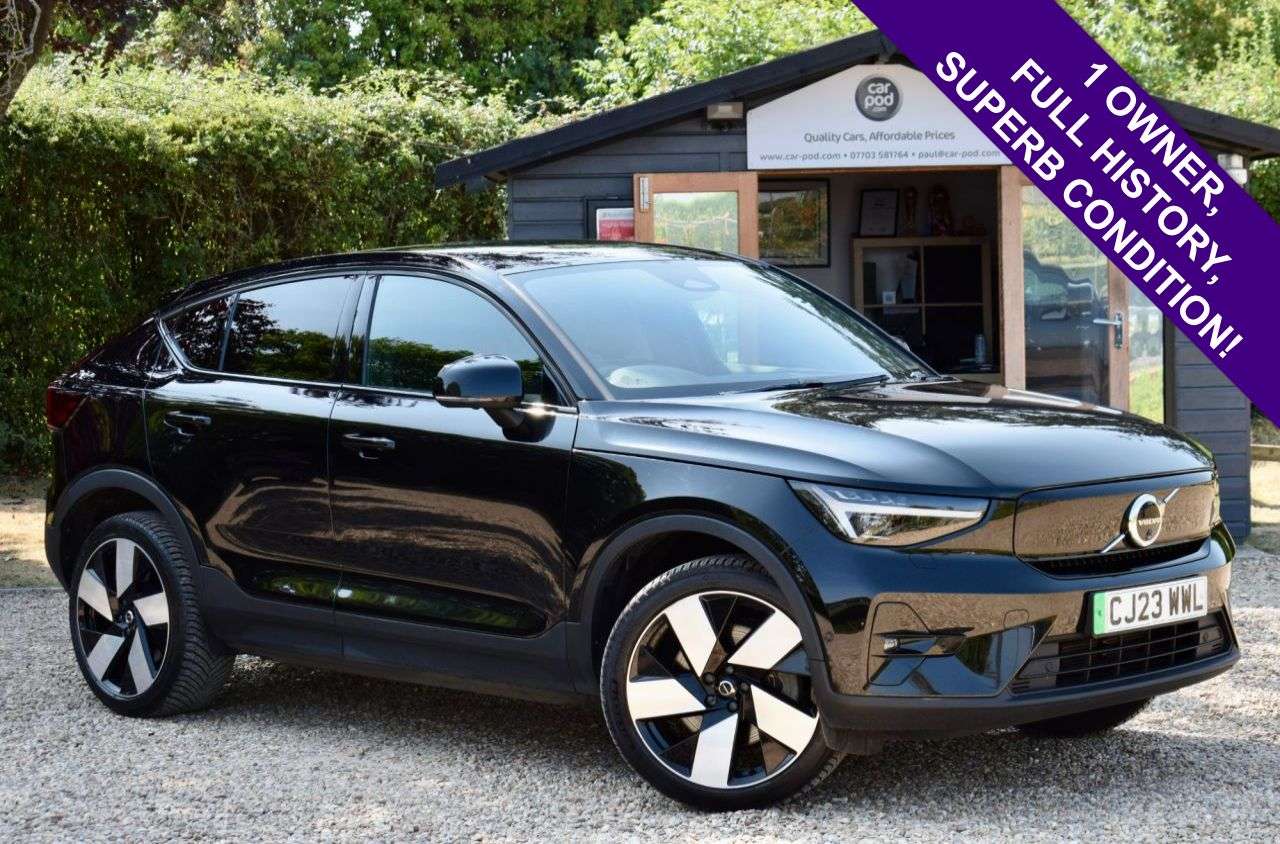 A 2023 VOLVO C40 Twin Recharge 82kWh Ultimate SUV 5dr Electric Auto AWD (408 ps) SUPERB COND A 2023 VOLVO C40 Twin Recharge 82kWh Ultimate SUV 5dr Electric Auto AWD (408 ps) SUPERB COND