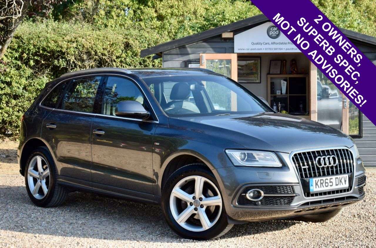 A 2015 AUDI Q5 2.0 TFSI S line SUV 5dr Petrol Tiptronic quattro Euro 6 (s/s) (230 ps) SUPE A 2015 AUDI Q5 2.0 TFSI S line SUV 5dr Petrol Tiptronic quattro Euro 6 (s/s) (230 ps) SUPE