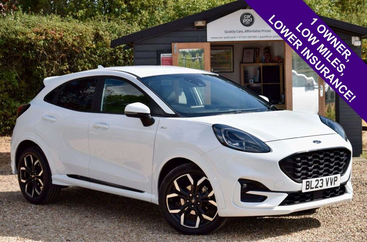 A 2023 FORD PUMA 1.0T EcoBoost MHEV ST-Line X SUV 5dr Petrol Hybrid Manual Euro 6 (s/s) (155 A 2023 FORD PUMA 1.0T EcoBoost MHEV ST-Line X SUV 5dr Petrol Hybrid Manual Euro 6 (s/s) (155
