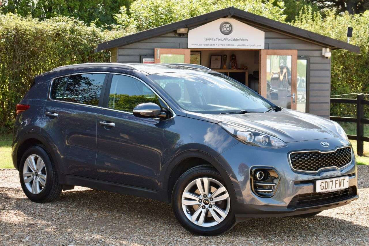A 2017 KIA SPORTAGE 1.6 GDi 2 SUV 5dr Petrol Manual Euro 6 (s/s) (130 bhp) LOWER INSURANCE GROU A 2017 KIA SPORTAGE 1.6 GDi 2 SUV 5dr Petrol Manual Euro 6 (s/s) (130 bhp) LOWER INSURANCE GROU