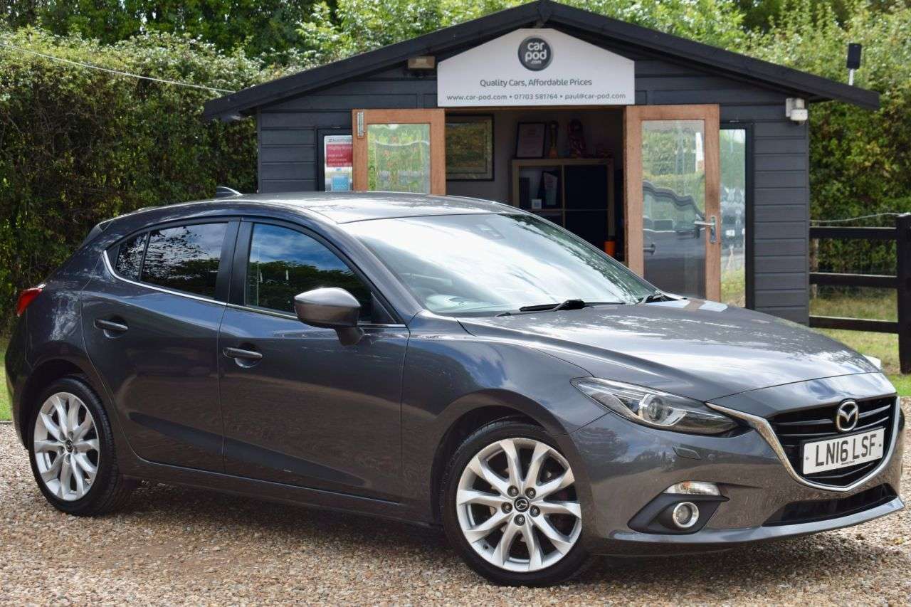 A 2016 MAZDA MAZDA3 2.0 SKYACTIV-G Sport Nav Hatchback 5dr Petrol Manual Euro 5 (s/s) (120 ps) A 2016 MAZDA MAZDA3 2.0 SKYACTIV-G Sport Nav Hatchback 5dr Petrol Manual Euro 5 (s/s) (120 ps)