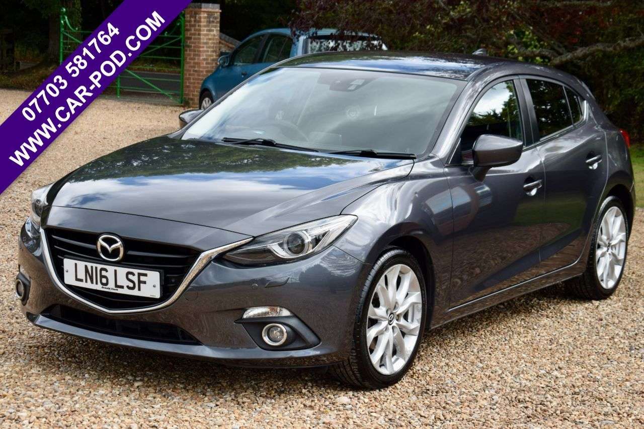 A 2016 MAZDA MAZDA3 2.0 SKYACTIV-G Sport Nav Hatchback 5dr Petrol Manual Euro 5 (s/s) (120 ps) A 2016 MAZDA MAZDA3 2.0 SKYACTIV-G Sport Nav Hatchback 5dr Petrol Manual Euro 5 (s/s) (120 ps)