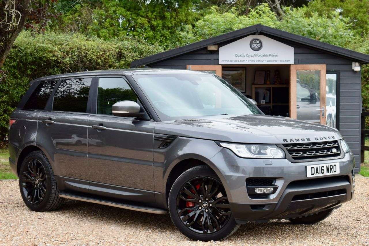 A 2016 LAND ROVER RANGE ROVER SPORT 3.0 SD V6 HSE SUV 5dr Diesel Auto 4WD Euro 6 (s/s) (306 ps) LOW MILES + MOT A 2016 LAND ROVER RANGE ROVER SPORT 3.0 SD V6 HSE SUV 5dr Diesel Auto 4WD Euro 6 (s/s) (306 ps) LOW MILES + MOT