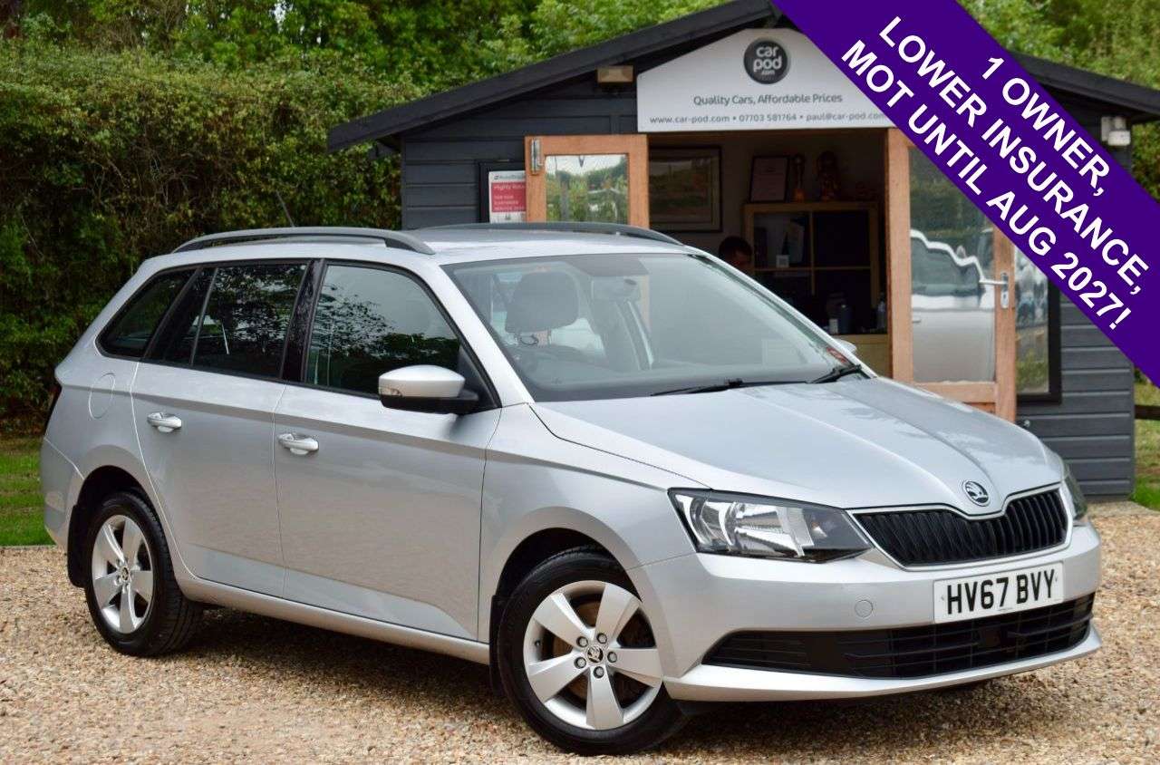 A 2017 SKODA FABIA 1.0 TSI SE Estate 5dr Petrol Manual Euro 6 (s/s) (110 ps) LOWER INSURANCE G A 2017 SKODA FABIA 1.0 TSI SE Estate 5dr Petrol Manual Euro 6 (s/s) (110 ps) LOWER INSURANCE G