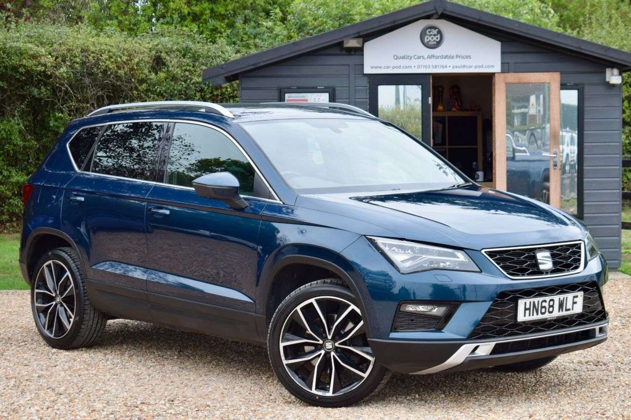 A 2018 SEAT ATECA 2.0 TDI XCELLENCE SUV 5dr Diesel Manual 4Drive Euro 6 (s/s) (150 ps) A 2018 SEAT ATECA 2.0 TDI XCELLENCE SUV 5dr Diesel Manual 4Drive Euro 6 (s/s) (150 ps)