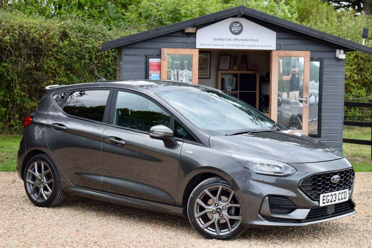 A 2023 FORD FIESTA 1.0T EcoBoost ST-Line Hatchback 5dr Petrol Manual Euro 6 (s/s) (100 ps) LOW A 2023 FORD FIESTA 1.0T EcoBoost ST-Line Hatchback 5dr Petrol Manual Euro 6 (s/s) (100 ps) LOW