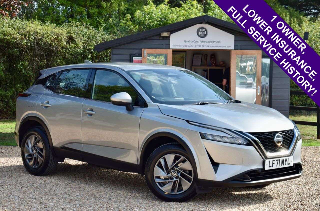 A 2021 NISSAN QASHQAI 1.3 DIG-T MHEV Acenta Premium SUV 5dr Petrol Hybrid Manual Euro 6 (s/s) (15 A 2021 NISSAN QASHQAI 1.3 DIG-T MHEV Acenta Premium SUV 5dr Petrol Hybrid Manual Euro 6 (s/s) (15