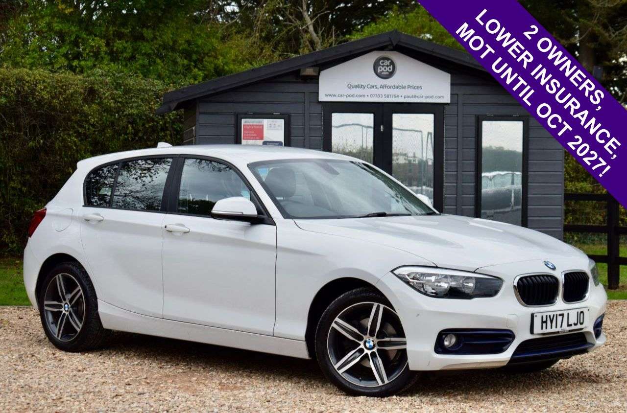 A 2017 BMW 1 SERIES 1.5 116d Sport Hatchback 5dr Diesel Manual Euro 6 (s/s) (116 ps) LOWER INSU A 2017 BMW 1 SERIES 1.5 116d Sport Hatchback 5dr Diesel Manual Euro 6 (s/s) (116 ps) LOWER INSU