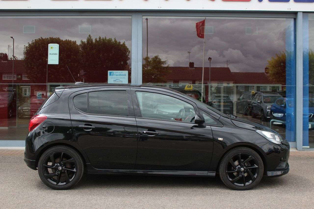 A 2019 VAUXHALL CORSA 1.4i ecoTEC SRi VX Line Nav Black Hatchback 5dr Petrol Manual Euro 6 (90 ps A 2019 VAUXHALL CORSA 1.4i ecoTEC SRi VX Line Nav Black Hatchback 5dr Petrol Manual Euro 6 (90 ps