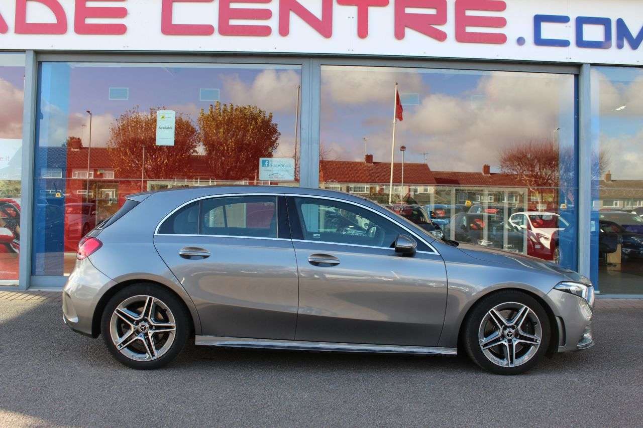 A 2018 MERCEDES-BENZ A-CLASS 2.0 A250 AMG Line Hatchback 5dr Petrol 7G-DCT Euro 6 (s/s) (224 ps) 18" AMG A 2018 MERCEDES-BENZ A-CLASS 2.0 A250 AMG Line Hatchback 5dr Petrol 7G-DCT Euro 6 (s/s) (224 ps) 18" AMG