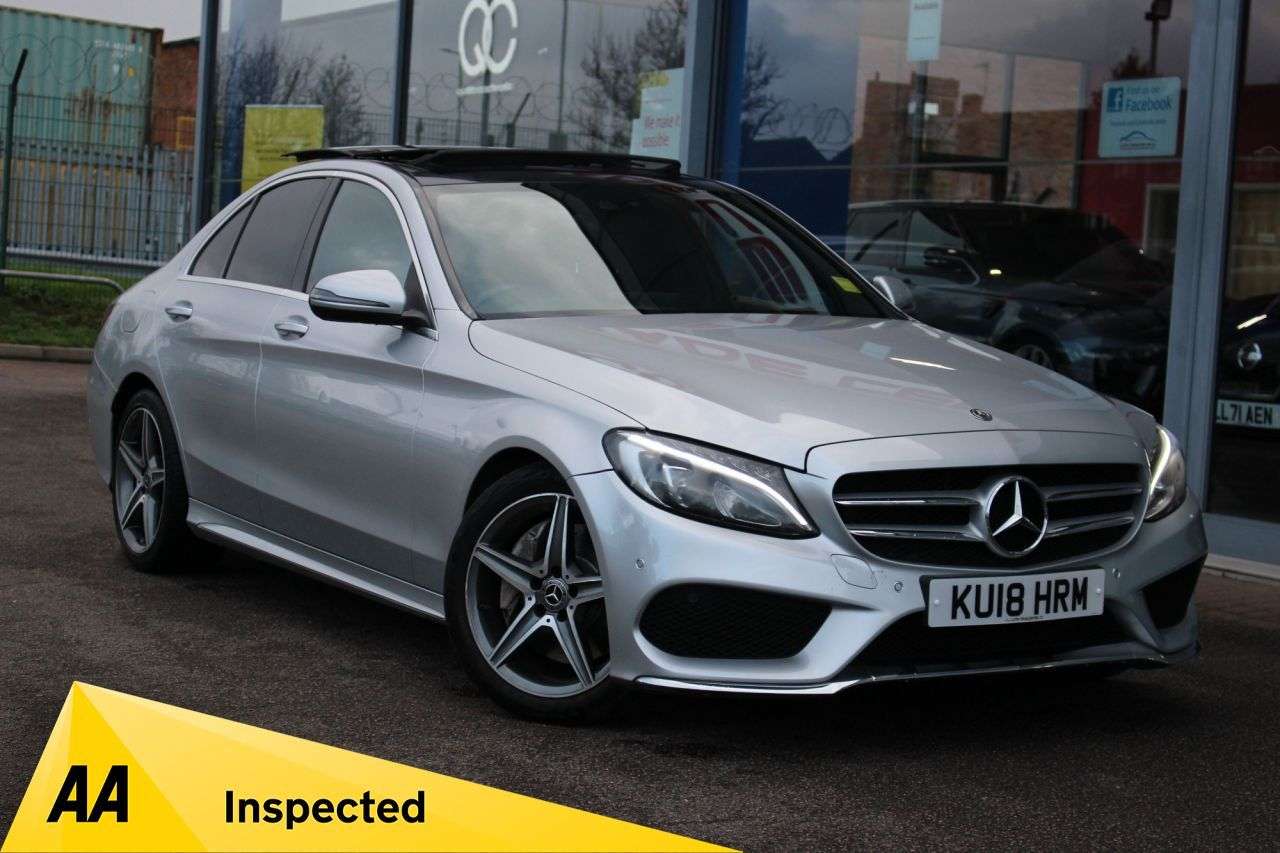 A 2018 MERCEDES-BENZ C-CLASS 2.1 C250d AMG Line (Premium Plus) Saloon 4dr Diesel G-Tronic+ Euro 6 (s/s) A 2018 MERCEDES-BENZ C-CLASS 2.1 C250d AMG Line (Premium Plus) Saloon 4dr Diesel G-Tronic+ Euro 6 (s/s)