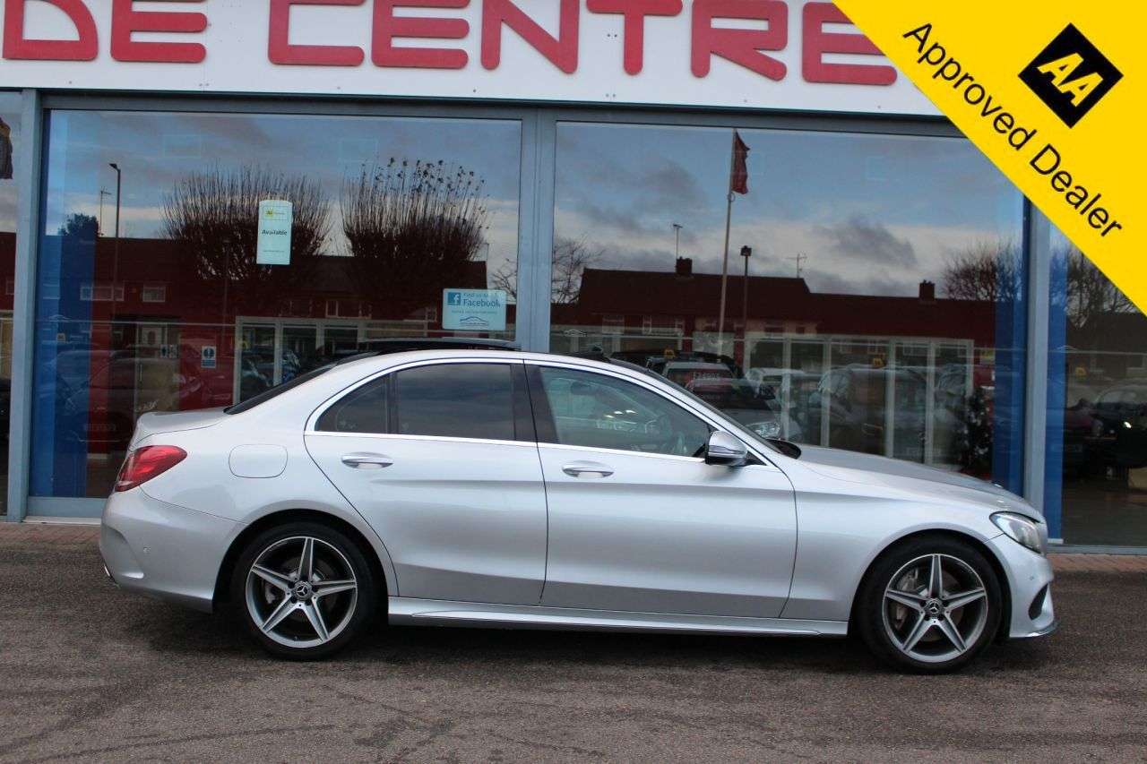 A 2018 MERCEDES-BENZ C-CLASS 2.1 C250d AMG Line (Premium Plus) Saloon 4dr Diesel G-Tronic+ Euro 6 (s/s) A 2018 MERCEDES-BENZ C-CLASS 2.1 C250d AMG Line (Premium Plus) Saloon 4dr Diesel G-Tronic+ Euro 6 (s/s)
