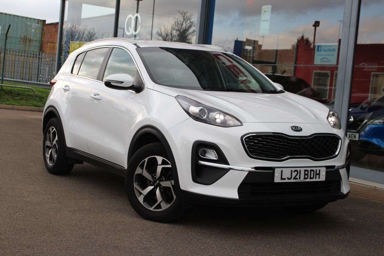 A 2021 KIA SPORTAGE 1.6 GDi 2 GPF SUV 5dr Petrol Manual Euro 6 (s/s) (130 bhp) 17" ALLOYS, CRUI A 2021 KIA SPORTAGE 1.6 GDi 2 GPF SUV 5dr Petrol Manual Euro 6 (s/s) (130 bhp) 17" ALLOYS, CRUI