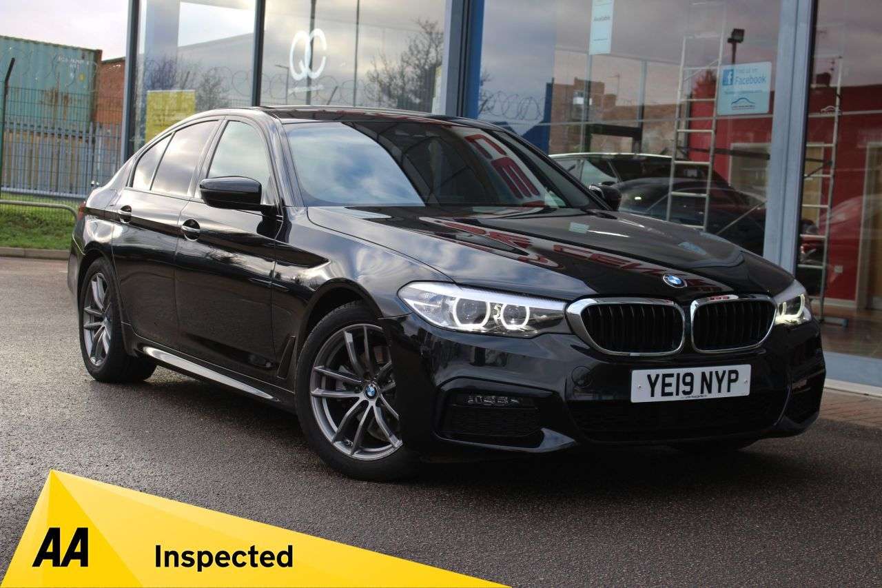 A 2019 BMW 5 SERIES 2.0 520d M Sport Saloon 4dr Diesel Auto Euro 6 (s/s) (190 ps) DIGITAL DASH, A 2019 BMW 5 SERIES 2.0 520d M Sport Saloon 4dr Diesel Auto Euro 6 (s/s) (190 ps) DIGITAL DASH,