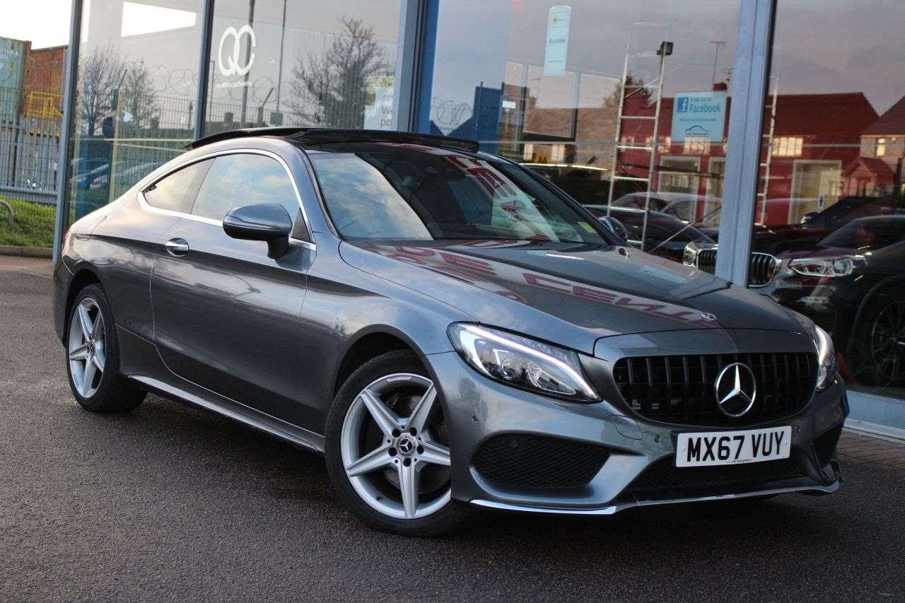 A 2017 MERCEDES-BENZ C-CLASS 2.1 C250d AMG Line (Premium Plus) Coupe 2dr Diesel G-Tronic+ 4MATIC Euro 6 A 2017 MERCEDES-BENZ C-CLASS 2.1 C250d AMG Line (Premium Plus) Coupe 2dr Diesel G-Tronic+ 4MATIC Euro 6