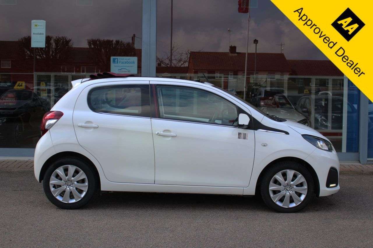 A 2015 PEUGEOT 108 1.0 VTi Active Top! 5dr Petrol Manual Euro 5 Euro 5 (68 ps) - LOW MILES, SU A 2015 PEUGEOT 108 1.0 VTi Active Top! 5dr Petrol Manual Euro 5 Euro 5 (68 ps) - LOW MILES, SU