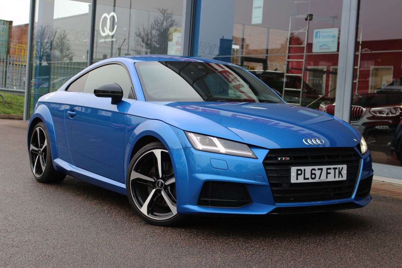 A 2017 AUDI TTS 2.0 TFSI Black Edition Coupe 3dr Petrol S Tronic quattro Euro 6 (s/s) (310 A 2017 AUDI TTS 2.0 TFSI Black Edition Coupe 3dr Petrol S Tronic quattro Euro 6 (s/s) (310