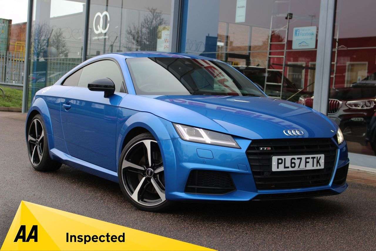 A 2017 AUDI TTS 2.0 TFSI Black Edition Coupe 3dr Petrol S Tronic quattro Euro 6 (s/s) (310 A 2017 AUDI TTS 2.0 TFSI Black Edition Coupe 3dr Petrol S Tronic quattro Euro 6 (s/s) (310