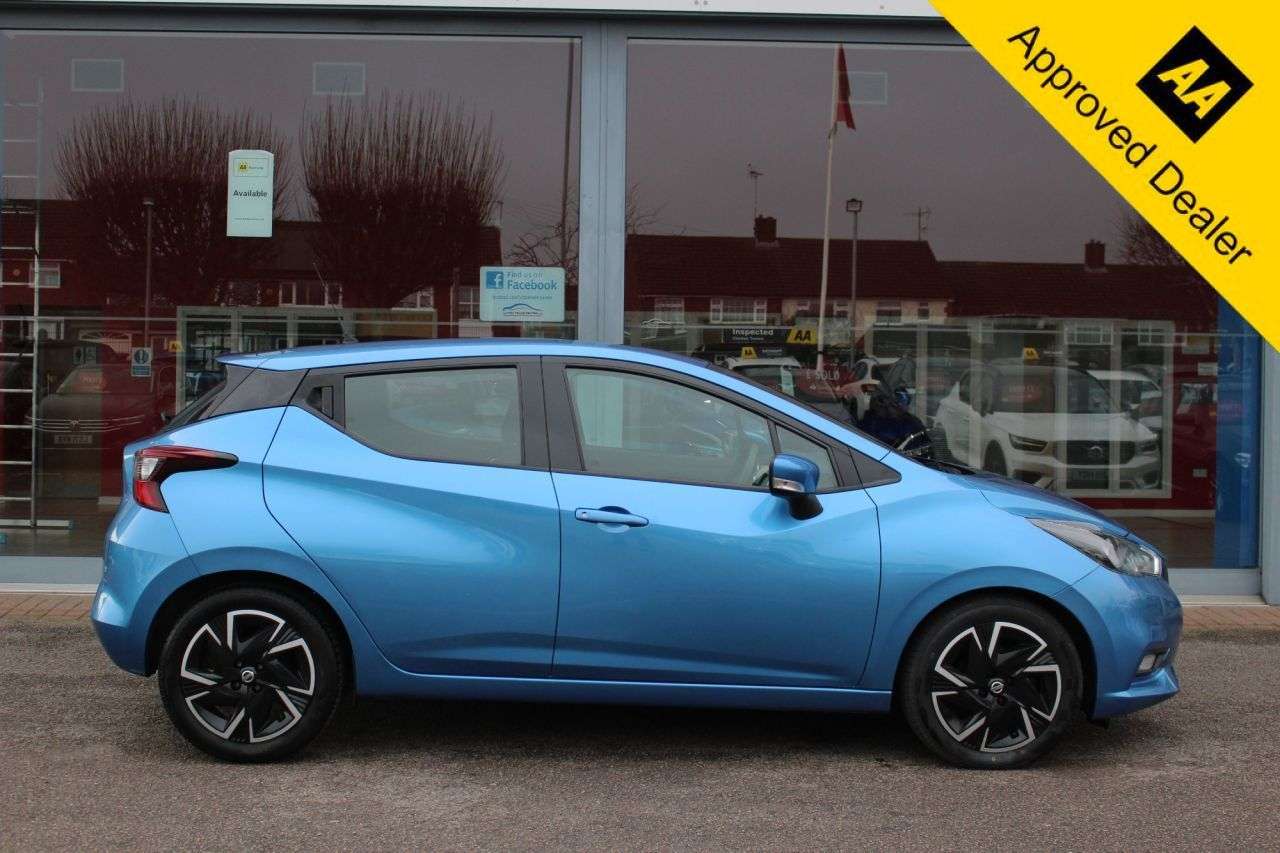 A 2021 NISSAN MICRA 1.0 IG-T Acenta Hatchback 5dr Petrol XTRON Euro 6 (s/s) (92 ps) LEDS, DAB, A 2021 NISSAN MICRA 1.0 IG-T Acenta Hatchback 5dr Petrol XTRON Euro 6 (s/s) (92 ps) LEDS, DAB,