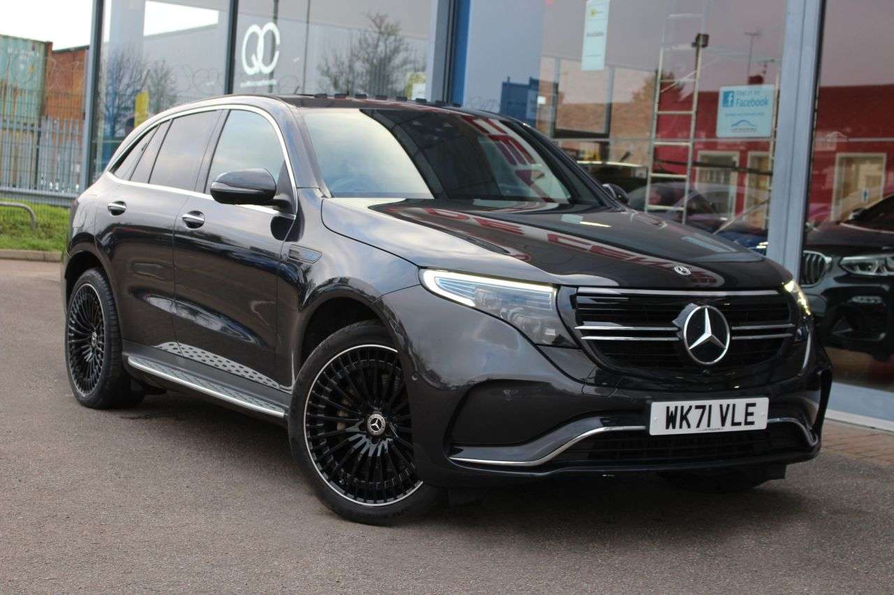 A 2021 MERCEDES-BENZ EQC EQC 400 80kWh AMG Line (Premium Plus) SUV 5dr Electric Auto 4MATIC (408 ps) A 2021 MERCEDES-BENZ EQC EQC 400 80kWh AMG Line (Premium Plus) SUV 5dr Electric Auto 4MATIC (408 ps)
