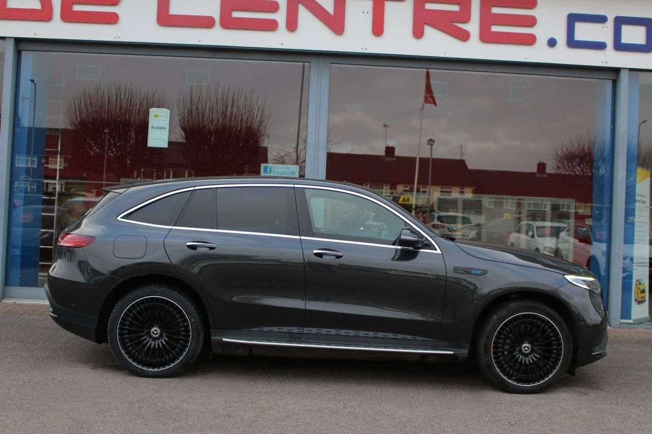 A 2021 MERCEDES-BENZ EQC EQC 400 80kWh AMG Line (Premium Plus) SUV 5dr Electric Auto 4MATIC (408 ps) A 2021 MERCEDES-BENZ EQC EQC 400 80kWh AMG Line (Premium Plus) SUV 5dr Electric Auto 4MATIC (408 ps)