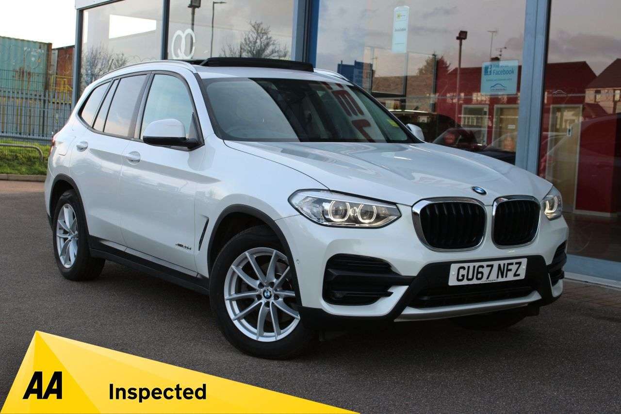 A 2017 BMW X3 2.0 20d SE SUV 5dr Diesel Auto xDrive Euro 6 (s/s) (190 ps) E/TAILGATE, DAB A 2017 BMW X3 2.0 20d SE SUV 5dr Diesel Auto xDrive Euro 6 (s/s) (190 ps) E/TAILGATE, DAB