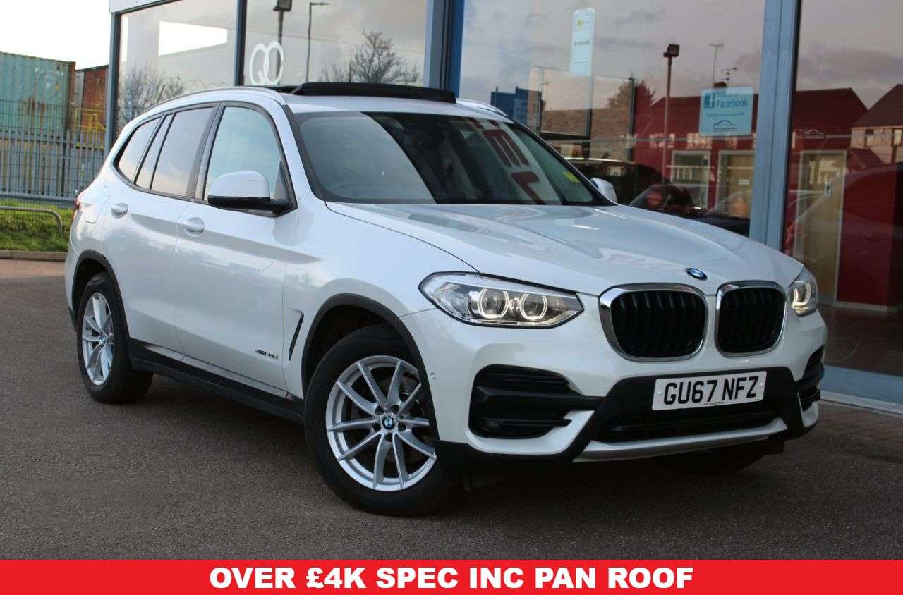A 2017 BMW X3 2.0 20d SE SUV 5dr Diesel Auto xDrive Euro 6 (s/s) (190 ps) E/TAILGATE, DAB A 2017 BMW X3 2.0 20d SE SUV 5dr Diesel Auto xDrive Euro 6 (s/s) (190 ps) E/TAILGATE, DAB