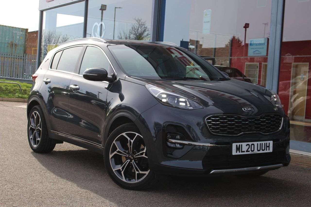 A 2020 KIA SPORTAGE 1.6 T-GDi GT-Line SUV 5dr Petrol DCT AWD Euro 6 (s/s) (174 bhp) DAB, 19" AL A 2020 KIA SPORTAGE 1.6 T-GDi GT-Line SUV 5dr Petrol DCT AWD Euro 6 (s/s) (174 bhp) DAB, 19" AL