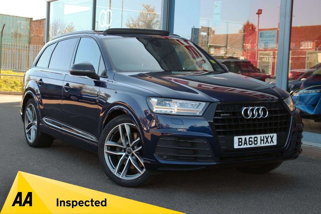 A 2019 AUDI Q7 3.0 TDI V6 50 Black Edition SUV 5dr Diesel Tiptronic quattro Euro 6 (s/s) ( A 2019 AUDI Q7 3.0 TDI V6 50 Black Edition SUV 5dr Diesel Tiptronic quattro Euro 6 (s/s) (