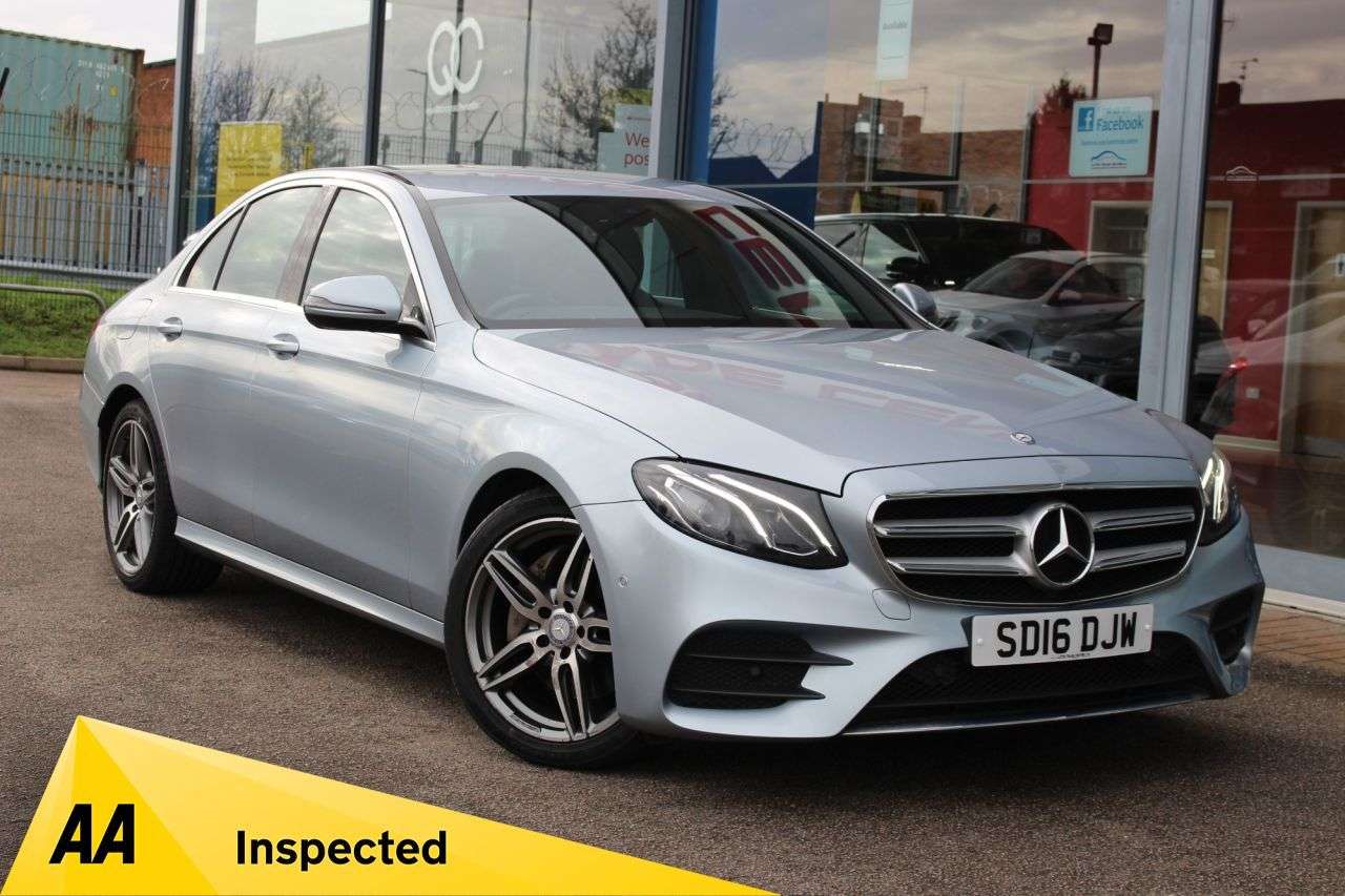 A 2016 MERCEDES-BENZ E-CLASS 2.0 E220d AMG Line Saloon 4dr Diesel G-Tronic+ Euro 6 (s/s) (194 ps) 19" AL A 2016 MERCEDES-BENZ E-CLASS 2.0 E220d AMG Line Saloon 4dr Diesel G-Tronic+ Euro 6 (s/s) (194 ps) 19" AL