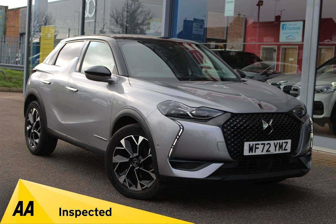 A 2022 DS AUTOMOBILES DS 3 CROSSBACK 1.2 PureTech Louvre Crossback 5dr Petrol EAT8 Euro 6 (s/s) (130 ps) CRUISE/ A 2022 DS AUTOMOBILES DS 3 CROSSBACK 1.2 PureTech Louvre Crossback 5dr Petrol EAT8 Euro 6 (s/s) (130 ps) CRUISE/